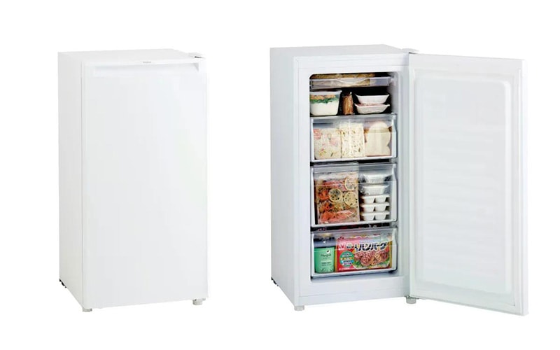 ユアサプライムス.com｜ハイアール 102L 直冷式 冷凍庫 JF-U10A(W