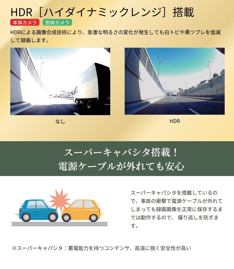 ���륹���� ����2�����ɥ饤�֥쥳������ �����եƥ��졼�������å� DAMD����ܥ�ǥ� CA-D01 �ե�HD ���� GPS��� �졼����õ�ε� ������ 3ǯ�ݾ� ����Բ�