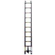 ����ߥ� ���̤Ϥ��� ����� ���� �եå��դ� 3.2m 11�� ASH-320BKF �Ѳٽ�100kg �صͤ��ɻ� ��Ǽ���դ� ����Բ� ALUMIS