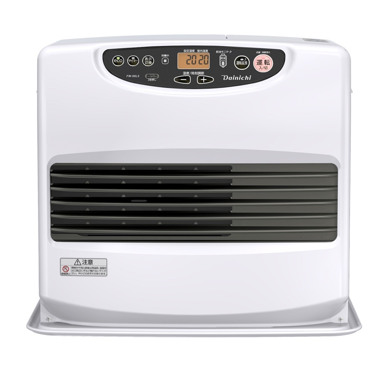 Dainichi FW-E32S5 ムーンホワイト S TYPE | 家庭用石油ファンヒーター | 製品紹介 | ダイニチ工業