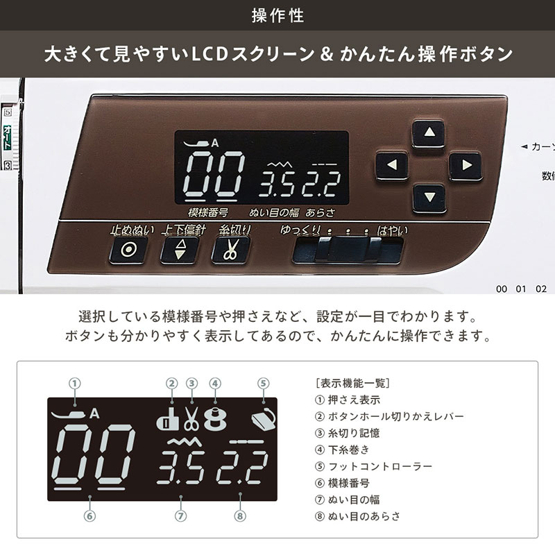 ����Υ� JANOME ����ԥ塼�����ߥ��� JN7700 ���� �եåȥ���ȥ����顼 �磻�ɥơ��֥� �ϡ��ɥ��С��դ� �վ��ǥ����ץ쥤��� ������Բġ��̳�ƻ�ɲ����������