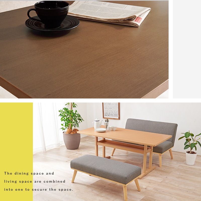 �����˥󥰥ơ��֥� ��120cm �ơ��֥�ñ�� ���������� 2����餷����ե��ߥ꡼�ؤޤ� T���� ê�դ� ŷ���� �ʥ����� �֥饦�� ��Ω�� ����Բ�