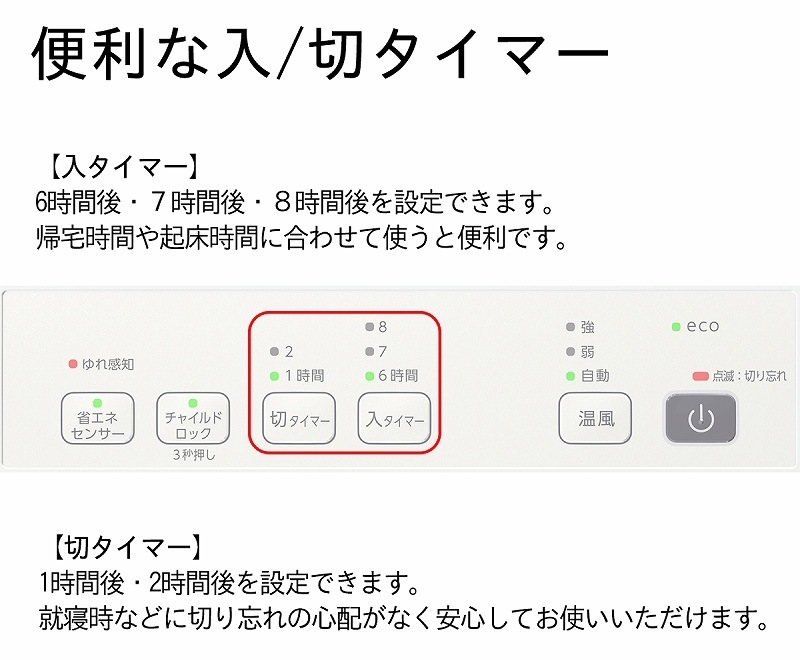 ユアサプライムス.com｜ダイニチ Dainichi セラミックファンヒーター