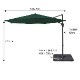 �����ǥ�ѥ饽�� �١������å� �緿��300cm ����Ĵ�ᵡǽ 360���ž UV���å� ����ȵ�ǽ�դ� ��Ω�� 360������ž�� �����ܥ꡼ �������Բ� �̳�ƻ�����츩��Υ������ã�Բ�