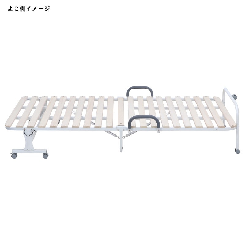 ユアサプライムス.com｜14741 ワンタッチスノコベッド(桐) 折りたたみ