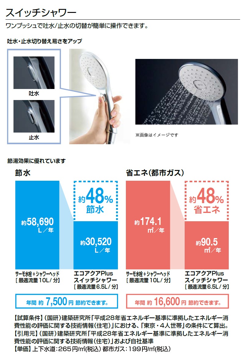 ユアサプライムス.com｜LIXIL サーモスタット付シャワーバス水栓 RBF
