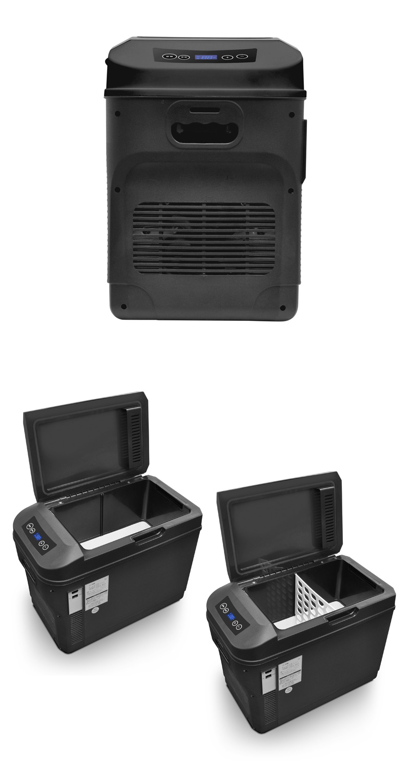ベルソス　 ペルチェ式　24L 冷温庫　ポータブル　冷蔵庫　 持ち運べる小型 VERSOS ベルソス 24L冷温庫 VS-481BK ブラック ポータブル 小型