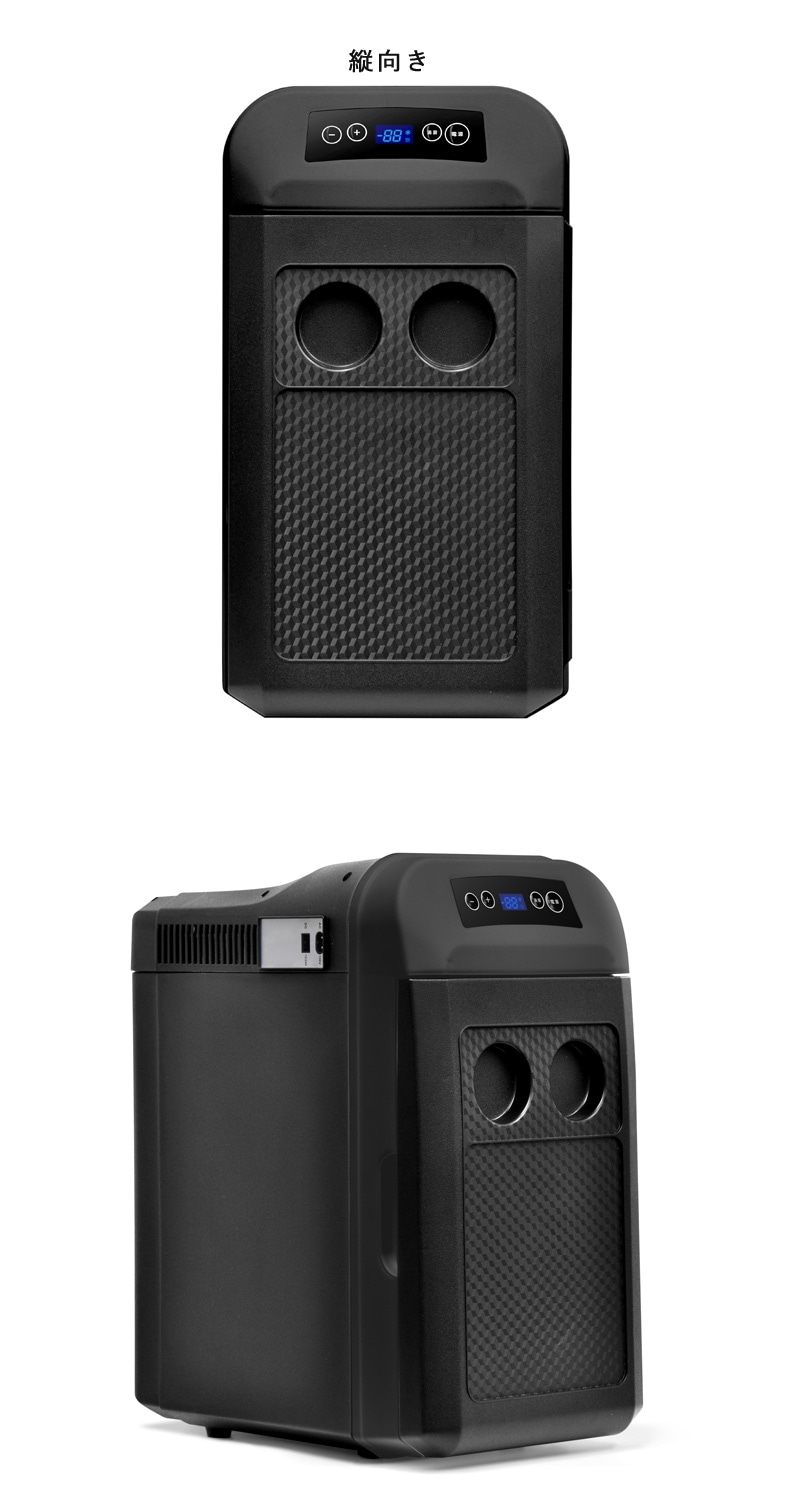 ペルチェ式　冷温庫　24L　ブラック ユアサプライムス.com｜ベルソス 24L冷温庫 VS-481BK ブラック