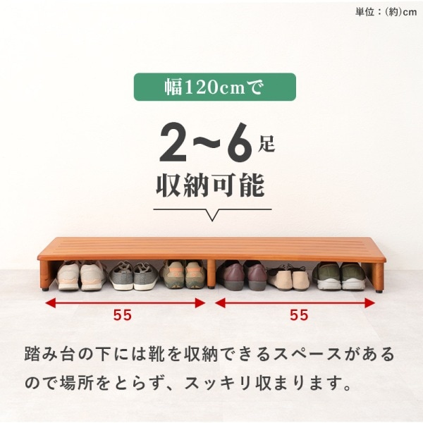さらさ　幅120cm踏台 楽天市場】踏み台 脚立 洗車台 サイズ4種類(高さ60/74/58.5/86cm) KA