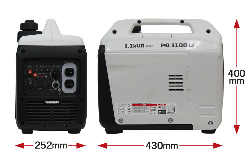 ѥƥå Сȯŵ 1.1kVA PG1100is PG꡼ ϥѥ  ѥ Ų߷ 󥨥󥸥   Ż ҳ Ÿ 50/60Hz(ؼ)  USBݡ POWERTECH Բ