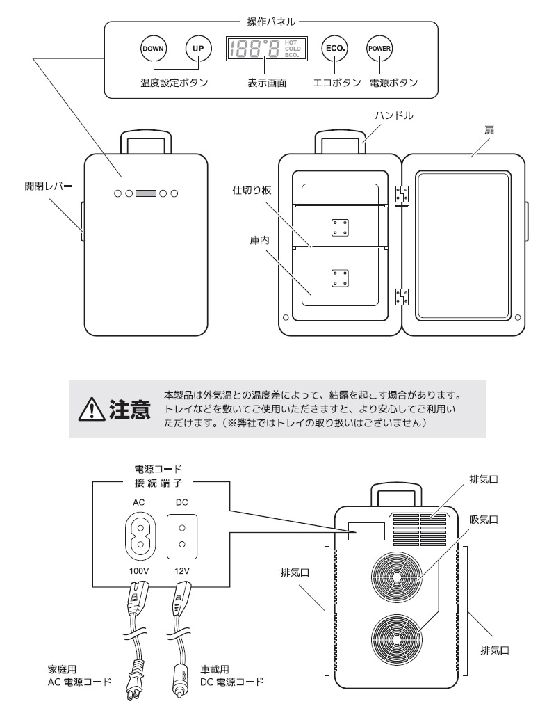 ユアサプライムス.com｜ベルソス 24Lダブルペルチェ冷温庫 VS