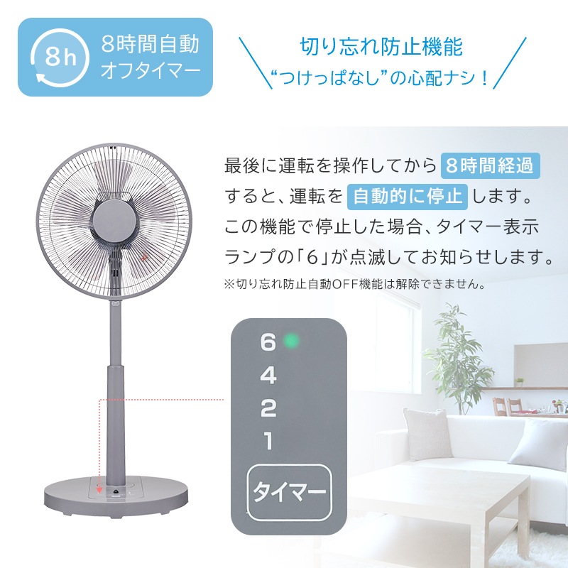 �楢���ץ饤�ॹ ��ӥ������� YK-D3403GFR DC�⡼���� ��⥳���դ� 5�籩�� �Ų� �ʥ��� ���� �ꥺ���� ������30cm �ե��⥳�� �ڥ����ޡ� ���꥿���ޡ� 8���ּ�ư���� YUASA