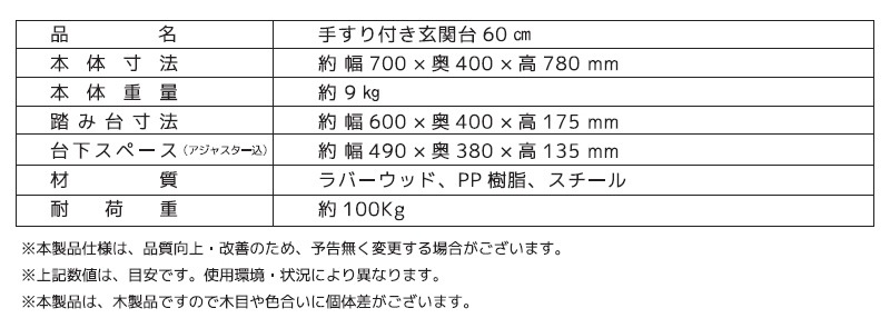 �٥륽�� �ꤹ���դ������� 60cm VS-RF601 Ƨ���� �ʺ� ��� ­�� ��ô�ڸ� ��� ����� ���� �Ѳٽ���100kg ����� ���� ������� ���ƥå��� ���ݤ��ɻ߻٤� ����Ǽ�դ�