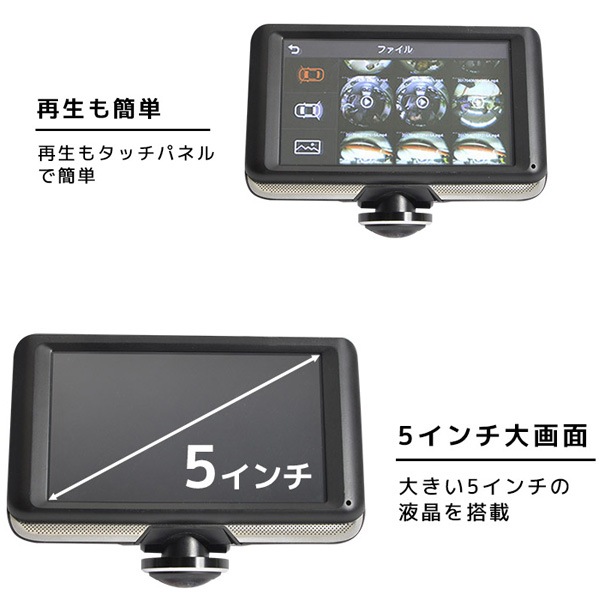 ���󥳡� �ɥ饤�֥쥳������ 360�������̥Хå��������/THCARVR36R ��G���󥵡��� ���å��ѥͥ��