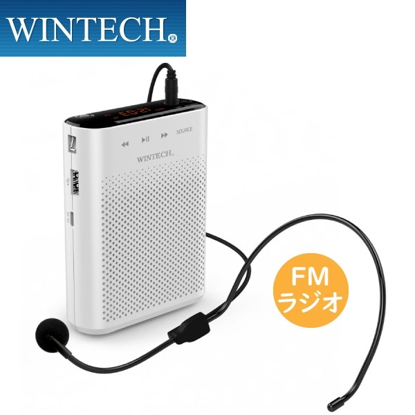 ݡ֥ ϥ󥺥ե꡼ KMA-210 ۥ磻 FMİ ڡǽդ ɥåǽ ʬϿǤ WINTECH/ƥå