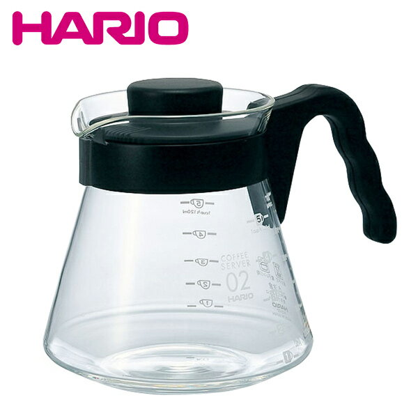 HARIO ハリオ　VCS-02B  実用容量700ml  V60コーヒーサーバー700