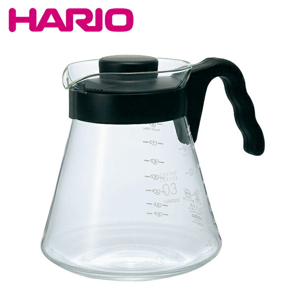 HARIO ハリオ　VCS-03B  実用容量1000ml  V60コーヒーサーバー1000
