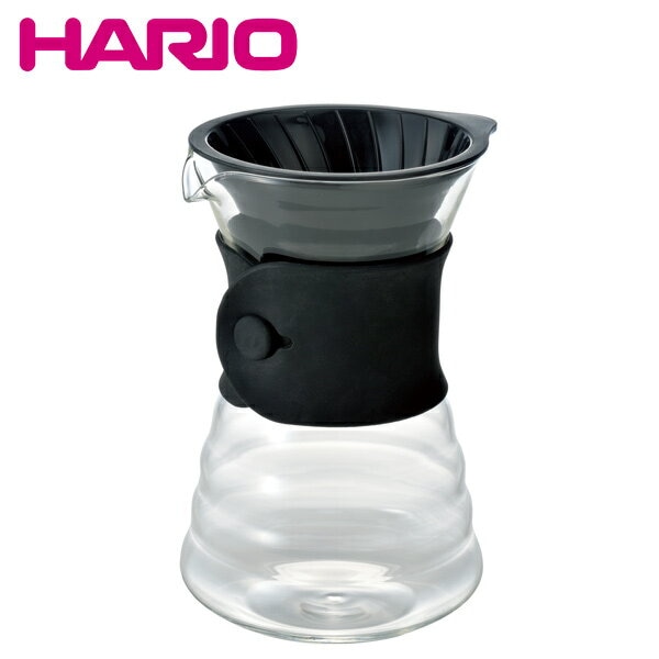 HARIO ハリオ　VDD-02B  実用容量(バンド下)700ml/VCF-02Ｗ 10枚付き  V60ドリップデカンタ