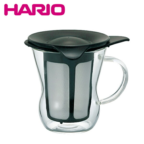 HARIO ハリオ　OTM-1B  実用容量200ml  ワンカップティーメーカー ブラック