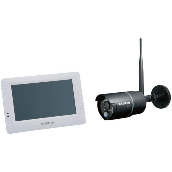 MASPRO WHC7M3 モニター＆ワイヤレスＨＤカメラセット 【送料無料】