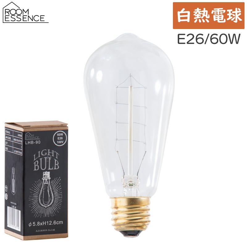 Ǯŵ E26 60W S LHB-90 ꥢ ȥŵ ë AZUMAYA Բ