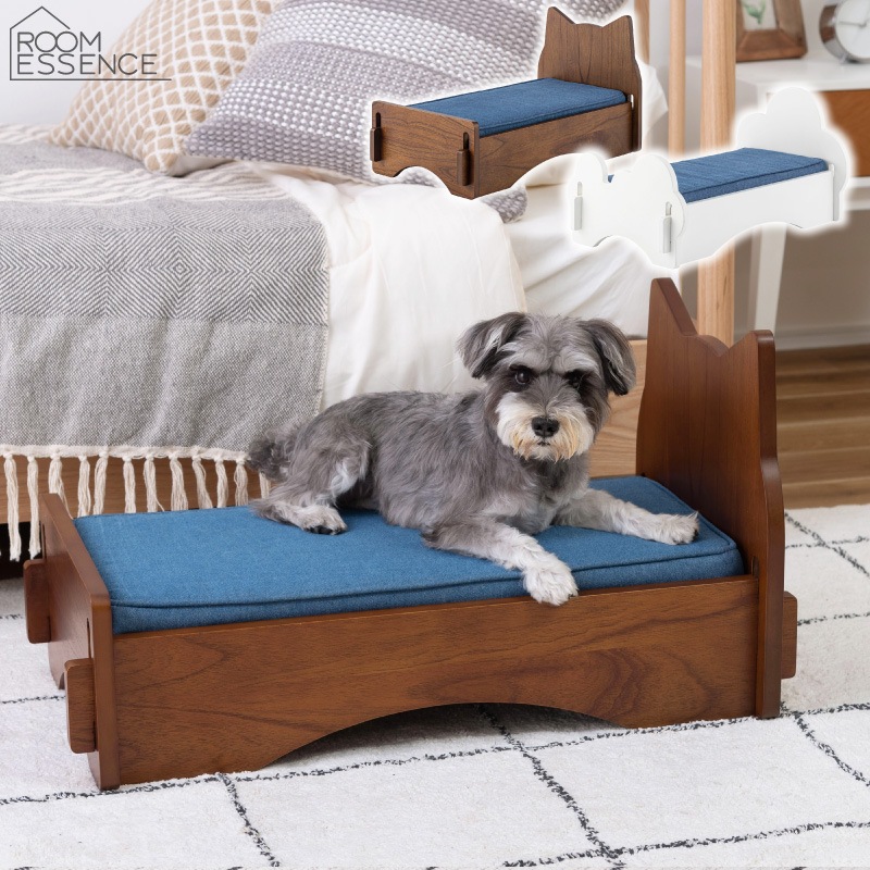 ペットベッド クッション 猫 小型犬 木製ベッド PET-69 カバーリング 東谷 AZUMAYA 代引不可