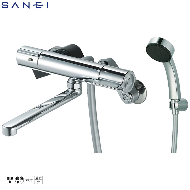 SANEI サーモシャワー混合栓 SK18C-13  浴室 バス用水栓金具 サーモスタット シャワーバス水栓 節湯B1 三栄水栓