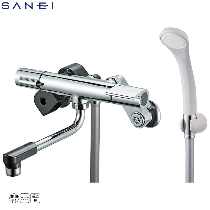 SANEI サーモシャワー混合栓 SK1811DC  浴室 バス用水栓金具 サーモスタット シャワーバス水栓 節湯B1 三栄水栓