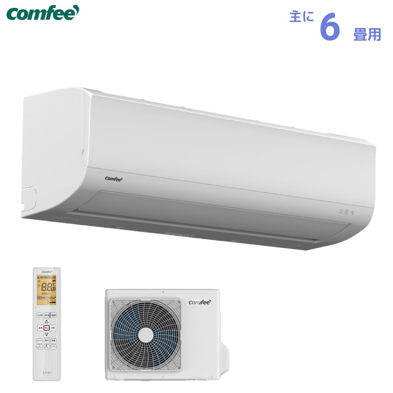 comfee �롼�२������ ��� 8�� CYA-221C(W) 2.2kW �ۥ磻�� ñ��100V ����դ��������̤Ǥ� cya221cw ��Ū midea