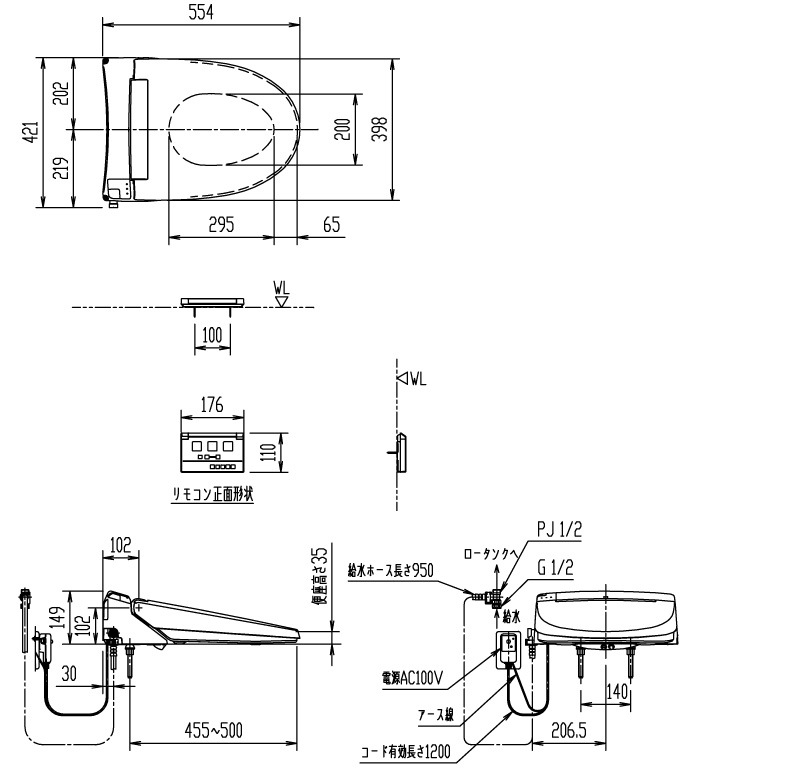 �ꥯ���� ���ʥå��� �����ȥ��� CW-RT20 BN8 ���եۥ磻�� RT���꡼�� ��⥳���դ� ���������غ� ���ݲù� �ӥ����ѥΥ��� ��˼�غ� ���ޤ������� W�ѥæ�� ���� LIXIL INAX