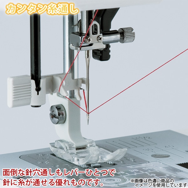 ジャノメ 電動ミシン JN508DX-2B ブラックエディション(黒) 本体