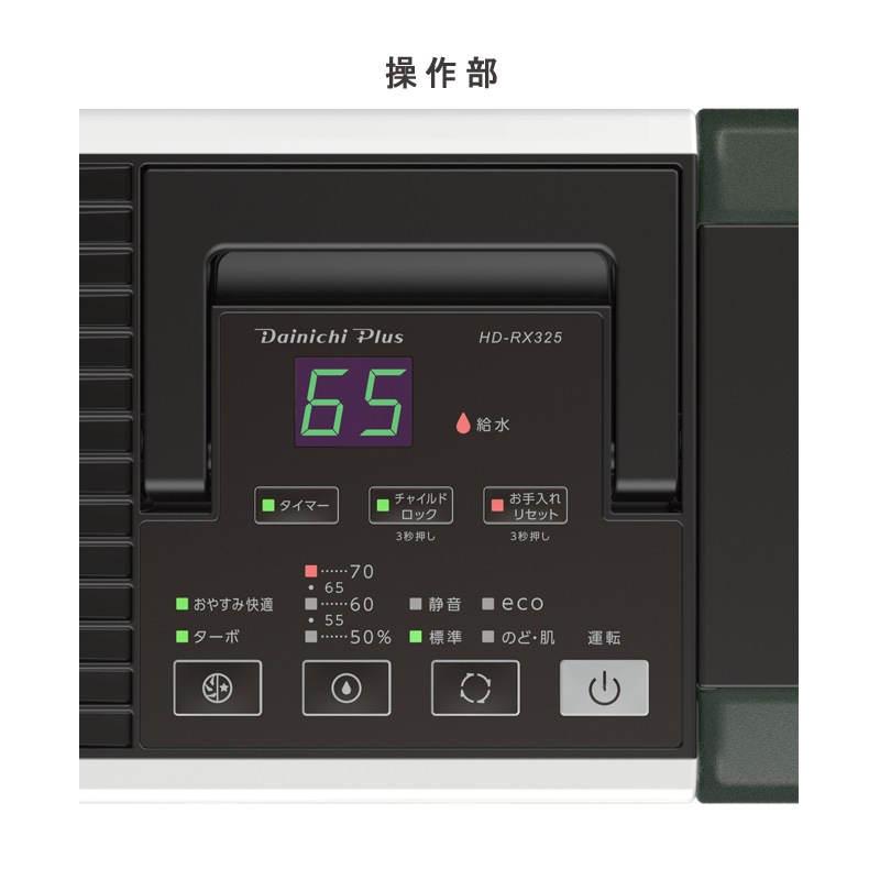 �����˥� Dainichi �ϥ��֥�åɼ��ü��� HD-RX325-WK �ۥ磻�ȡߥ֥�å� ����ѥ��� ���� �Ų� ������ ���� �����ޡ� ���㥤��ɥ��å��դ� �ץ�ϥ��μ�8�� ��¤�¼�5�� �ü���300mL/h ���� ������