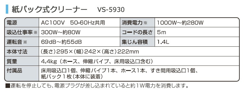٥륽 ѥåݽ VS-5930 ۥ磻ȡߥ֥롼 ѥå꡼ʡ ѥե  ˥ 긵å ɼ ۹ŻΨ300W ɼǼǽ ѵ۹°
