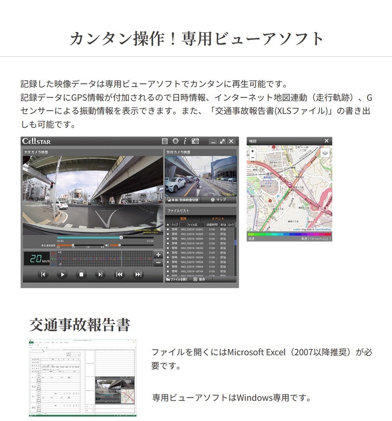 륹 2ɥ饤֥쥳 CS-54FH  եHD Ͽ ׷Ͽ ǽ HDR Ķ®GPS 3G󥵡 ִƻ뵡ǽ LEDб ѥ 3ǯݾ 