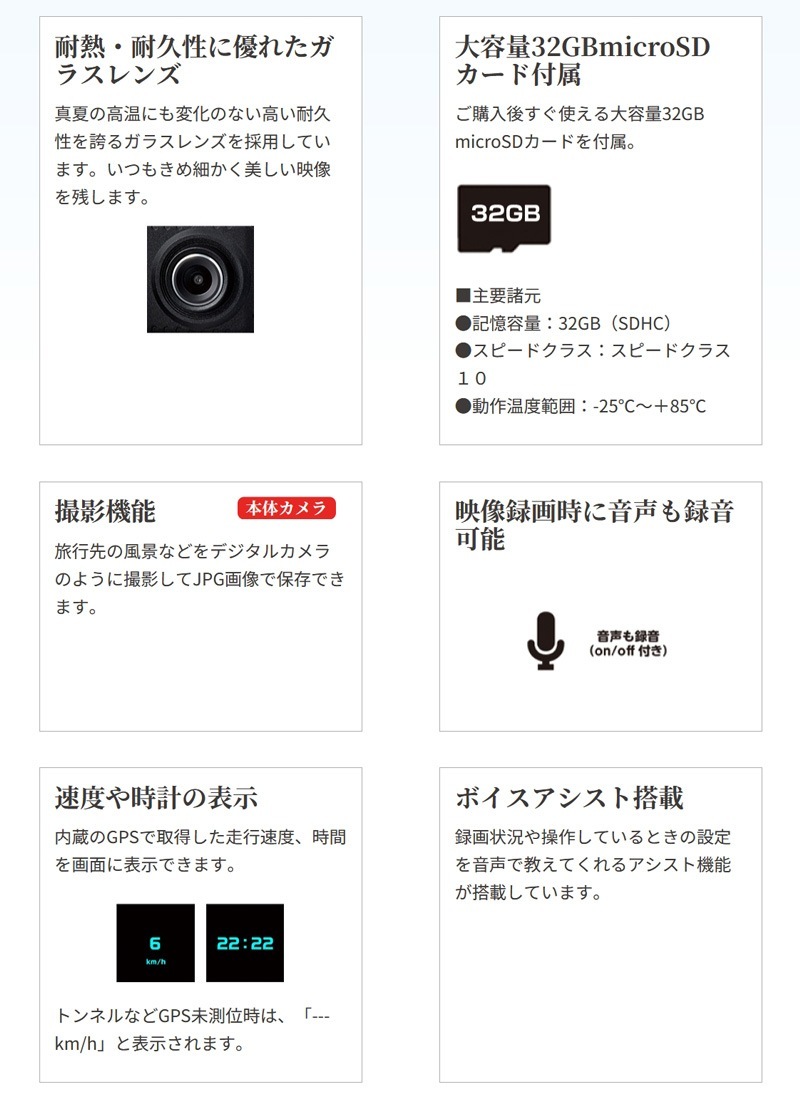 륹 2ɥ饤֥쥳 CS-54FH  եHD Ͽ ׷Ͽ ǽ HDR Ķ®GPS 3G󥵡 ִƻ뵡ǽ LEDб ѥ 3ǯݾ 