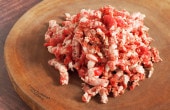 はなが牛荒挽ミンチ (約200g）