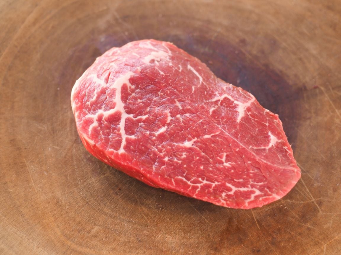 はなが黒牛マルシンステーキ(シンシン) (約200g)