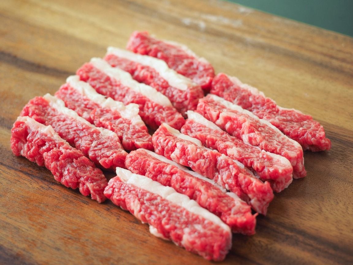 花香黒牛バラ 焼肉用(約200g）