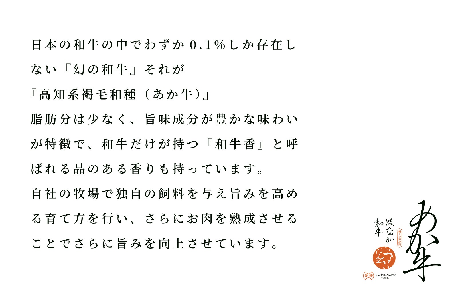 はなが和牛（あか牛） 肩ロース 焼肉用（200g）