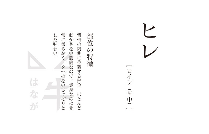 [濃厚赤身] はながジャージー牛 ヒレ　ステーキ用 (約100g×2枚）