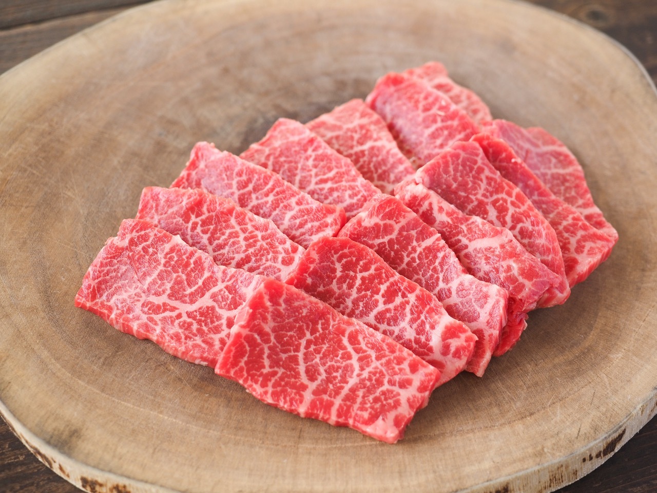 はなが黒牛 ミスジ 焼肉用 (約200g)