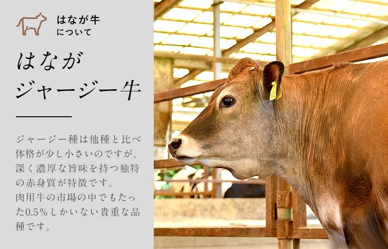 はながジャージー牛肩ローススライス (約200g)