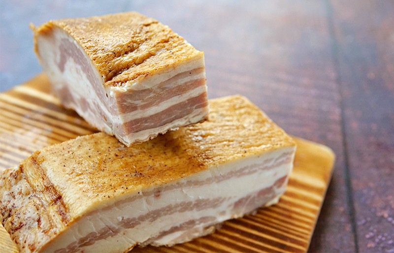 無添加ベーコンブロック(約350g）