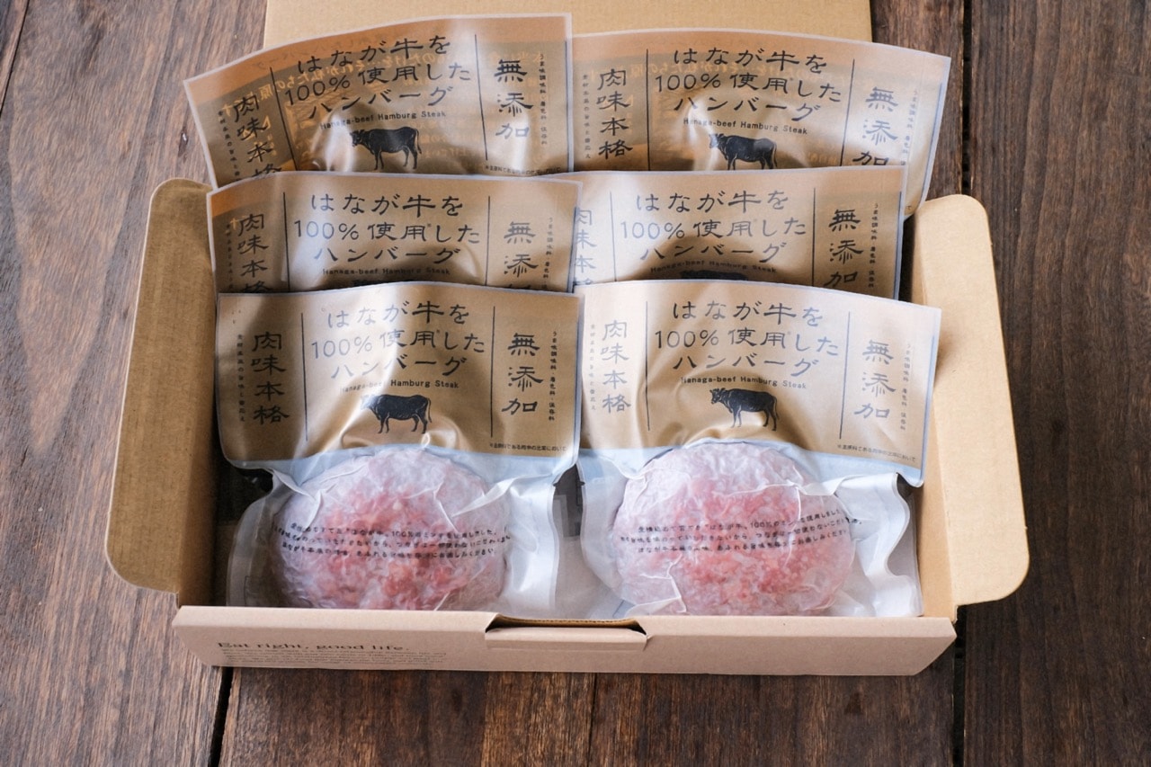 はなが牛ハンバーグセット