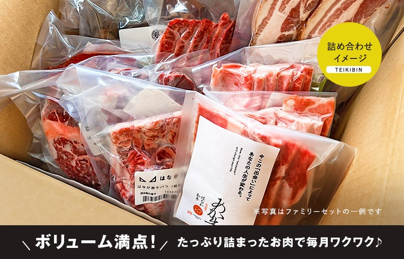 『おいしい、うれしい』お肉の定期便【毎月お届け】