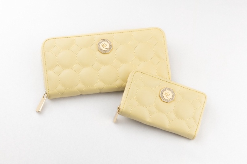 2025八角モチーフ金運長財布＆ミニ財布兼カードケースセット