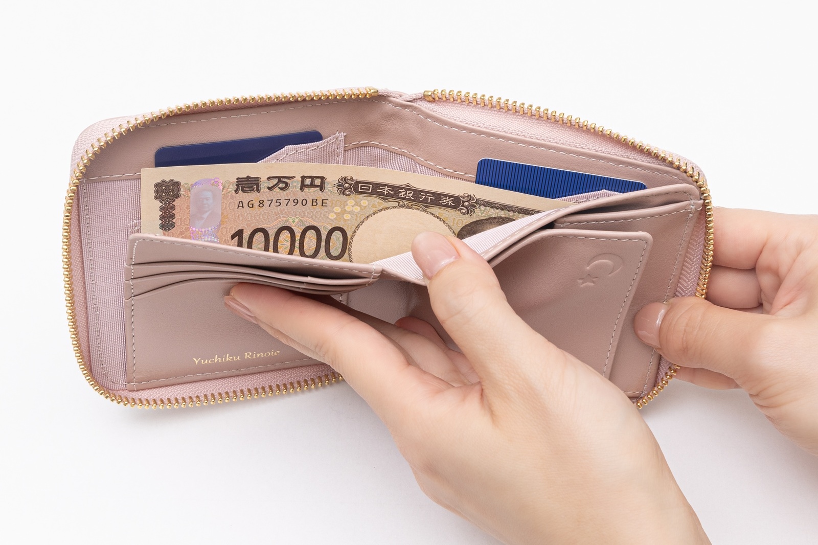 2026金運二つ折り財布（ハート＆ムーンスター）