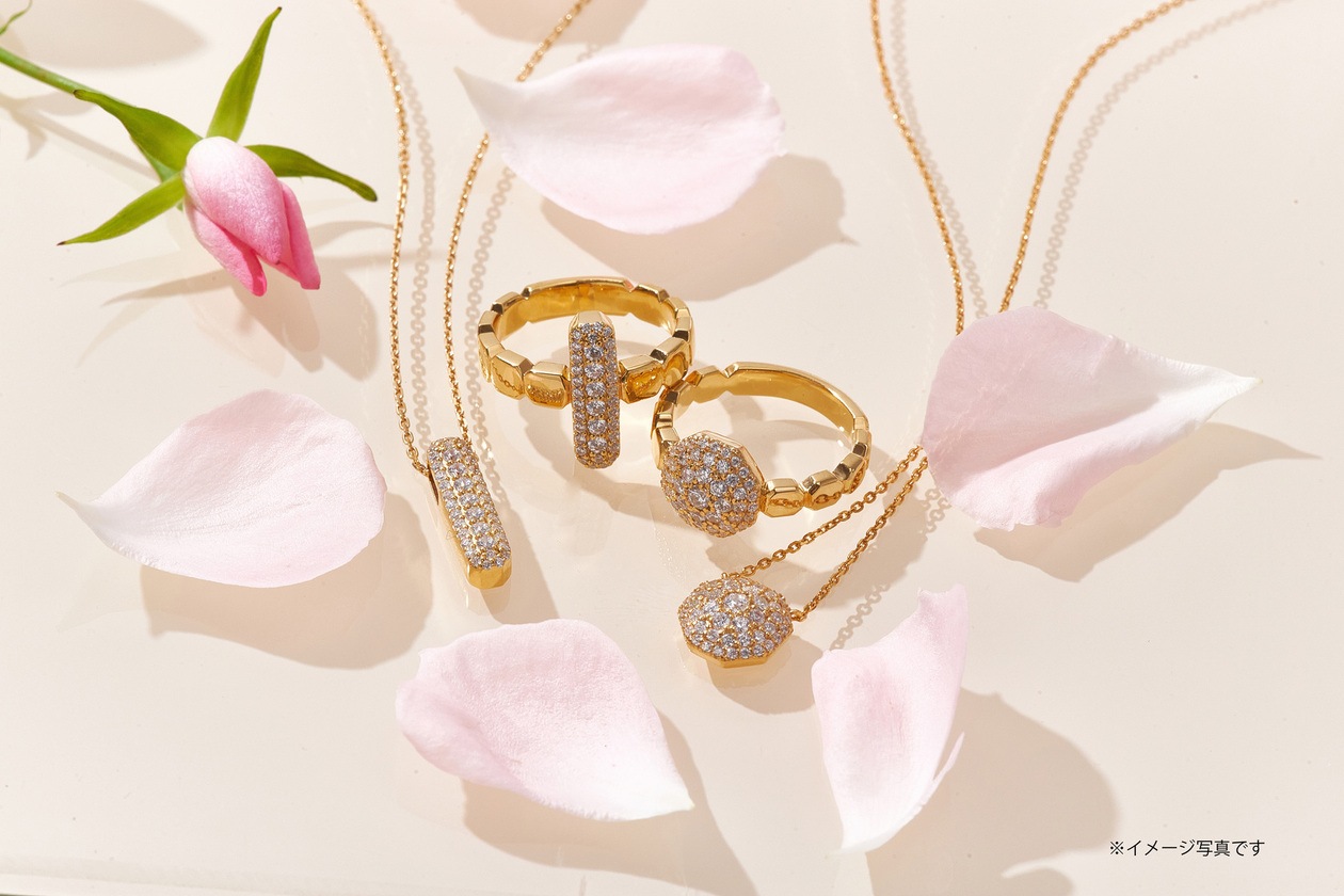 霊符　八角クラシカルパヴェ　ネックレス（チェーン付）（霊符加工別料金）