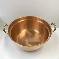 SW 銅 円付鍋 両手37 業務用厨房機器 SW 銅 円付鍋 両手37 業務用厨房機器