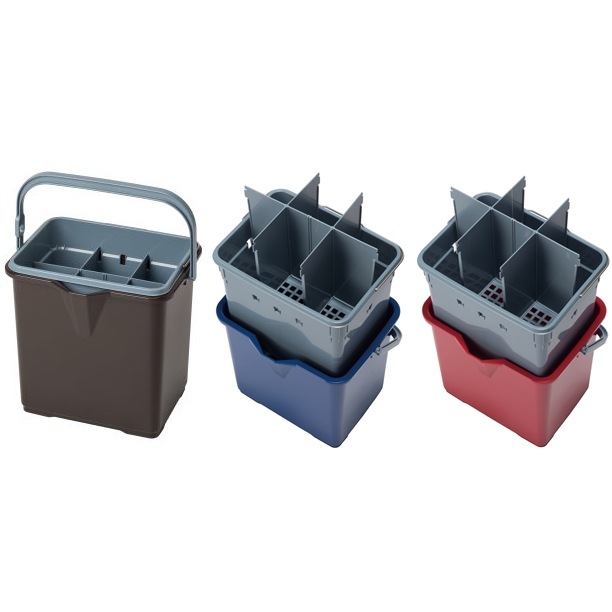 あちゃも　906023 仕切りタイプ あちゃも 906023 仕切りタイプ 仕切付きバケツⅡ エンジ | 株式会社